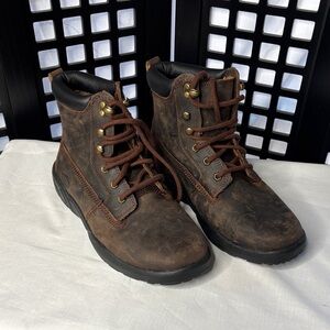 🤎 Dr. Comfort Boss Brown Work/Hiking Boots 12 Comfort Leather NWOT🤎